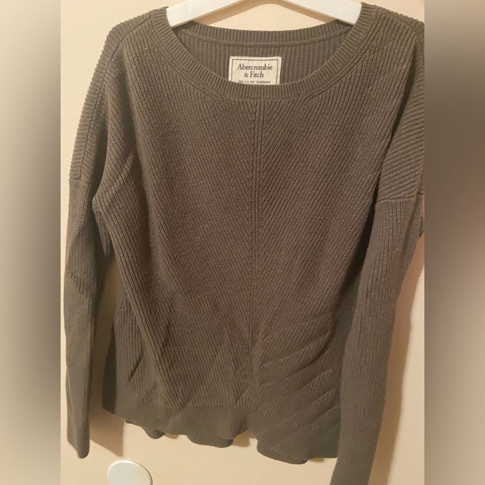 Abercrombie and Fitch size small green sweater